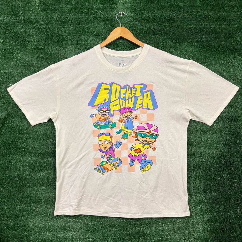 Nickelodeon Rocket Power Cast Poster T-Shirt Size Large